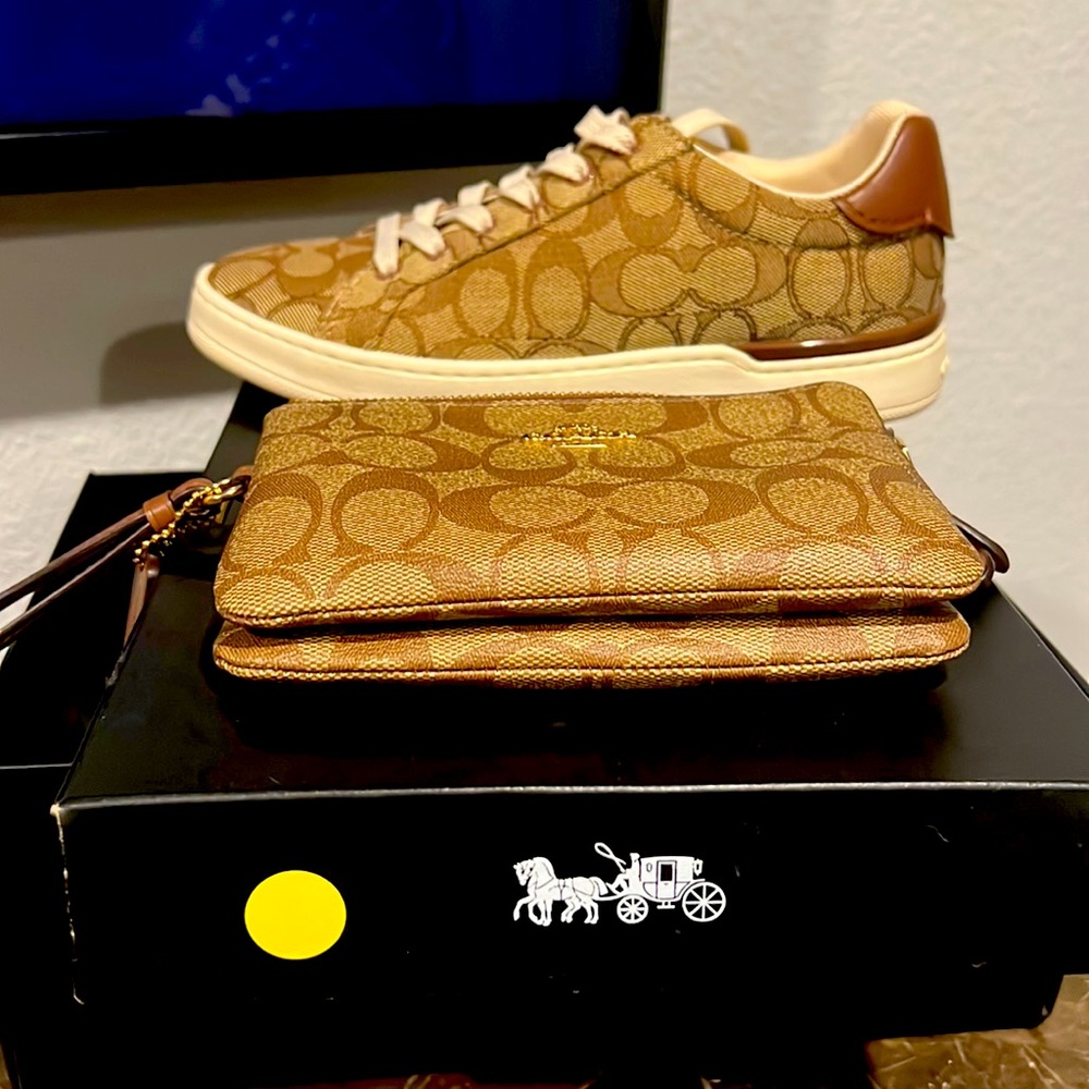 Coach sneakers never worn